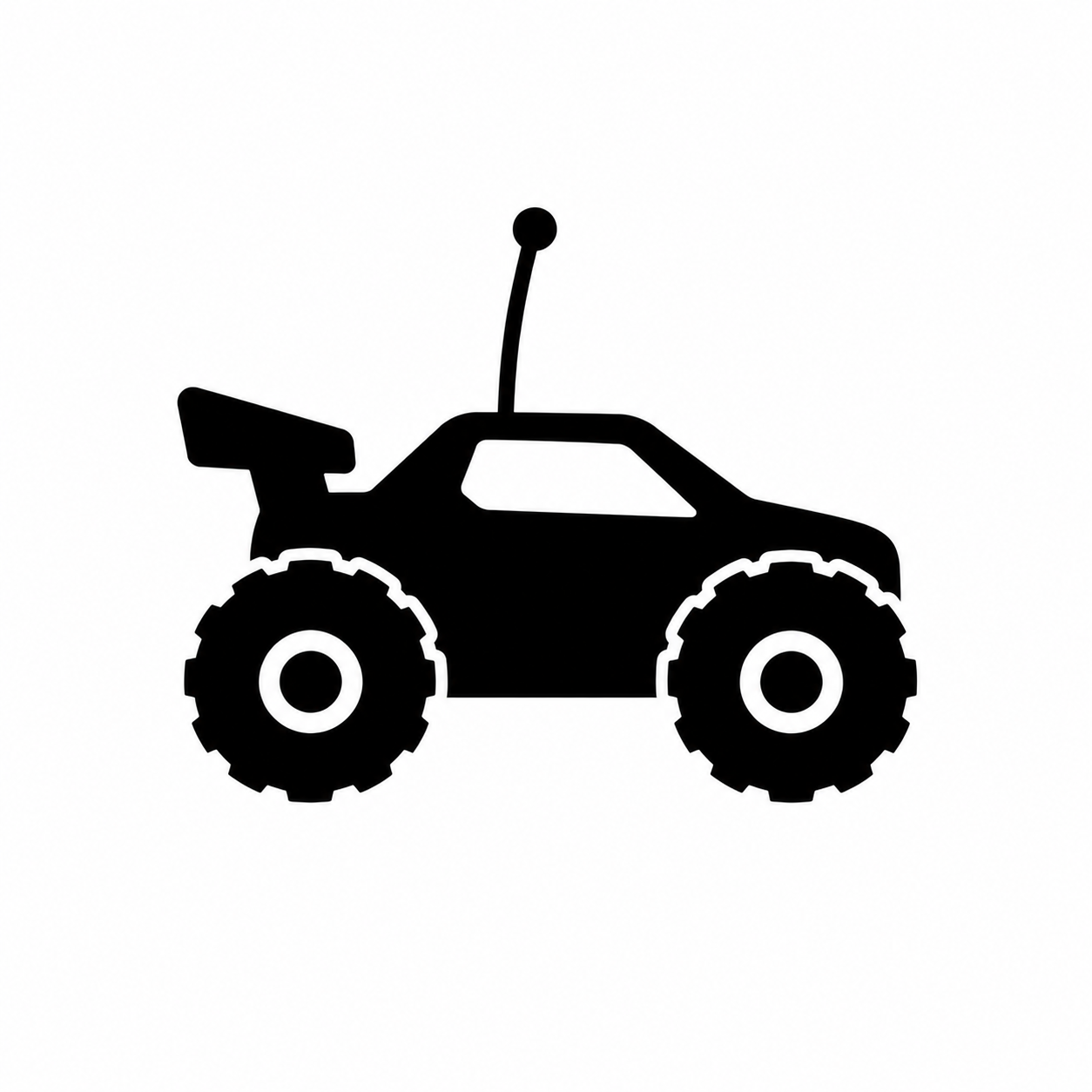 Carrinho de Controle Remoto Recarregável